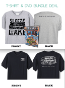 Image of Sleeze Lake T-Shirt & DVD Bundle