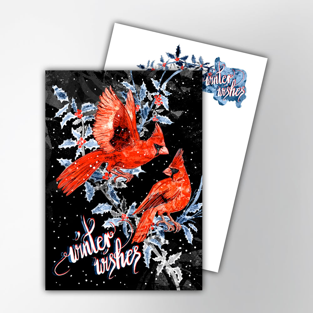 Winter Wishes  •  Postcard Set