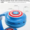 Marvel Bluetooth Headphones Over-Ear Wireless Stereo Sound