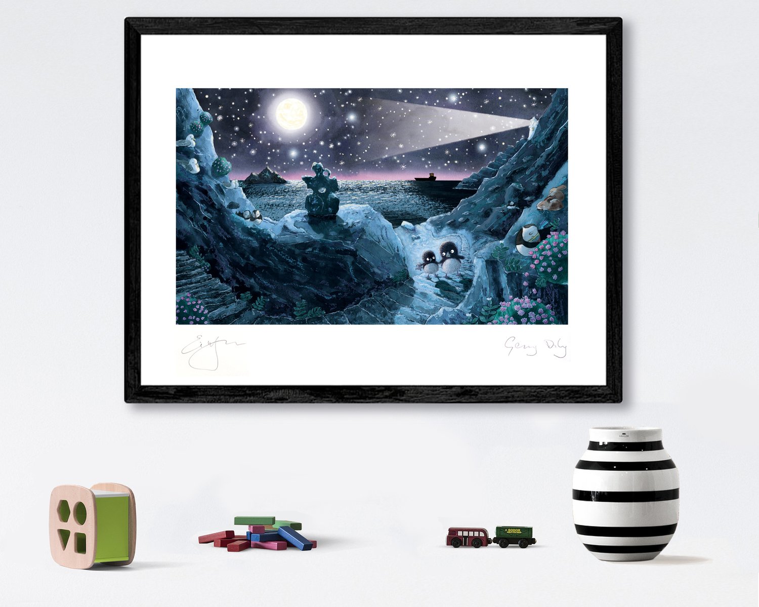 It's Too Dark, Puffling - large print