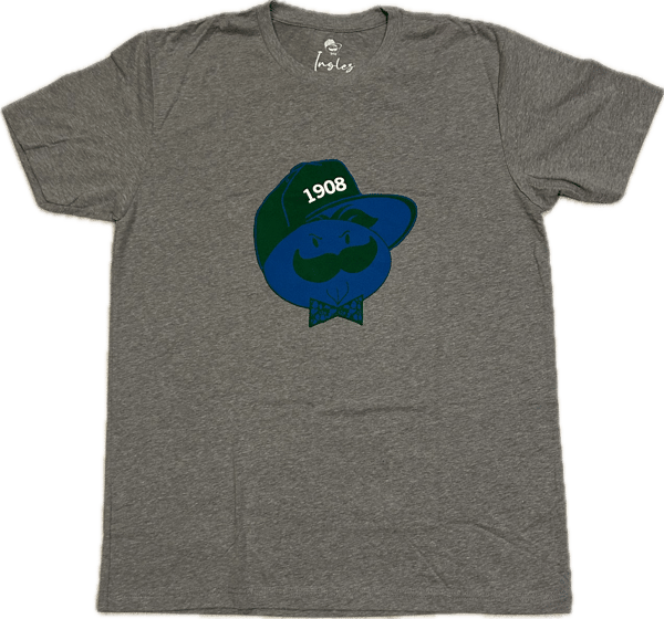 Image of LOGO TEE (Green/Blue/White)