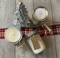 Image 1 of SEASONAL - Mason Jar Candle (12 oz.)