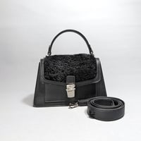 Image 1 of BARLY - BLACK SHEARLING