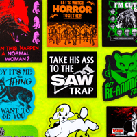 Image 1 of  Build Your Own Horror Sticker Pack 