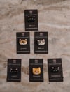 Cat face magnets - custom