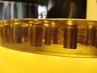 Image 4 of 45cal Bullet 14" Wall Clock