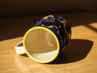 Image 3 of Blue/Yellow Mug