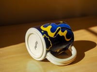 Image 4 of Blue/Yellow Mug