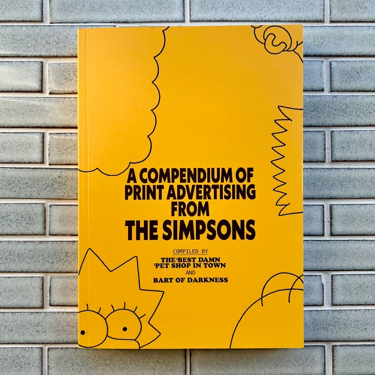 A Compendium of Print Advertising From The Simpsons