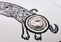 Image 4 of Sunbear and Moontilope - Limited Edition Linoprint