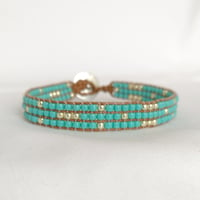 Image 2 of Turquoise and Silver Bracelet