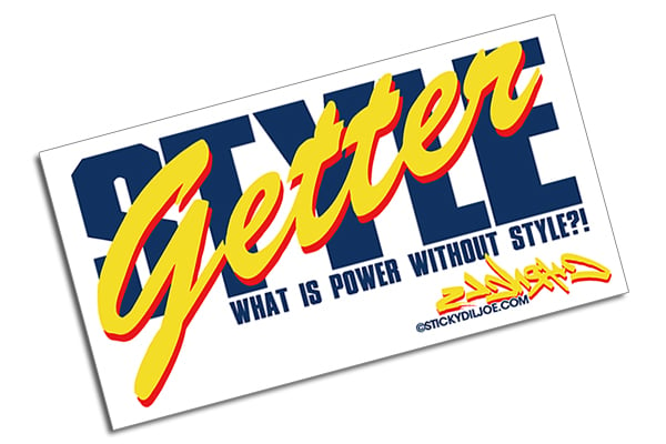 Image of The Chronicles STYLE Getter Decal **NEW**