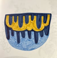 Image 2 of Blue/Yellow Bowl