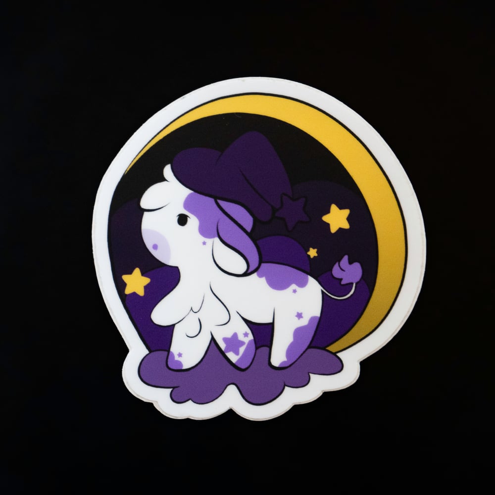 Image of Witch Cow Sticker