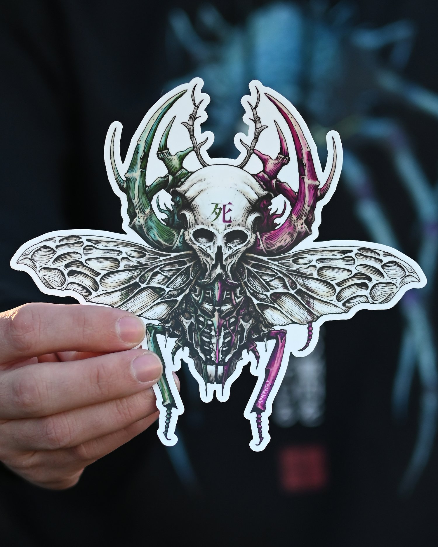 Image of Yokai Beetle Jumbo Sticker