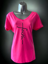 Image of Faith Cross Woman's T 