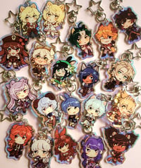 Image 2 of [GENSHIN IMPACT] HOLO CHARMS