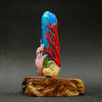 Image 2 of XXXL. Tower Coral Reef Anemone Bead - Flamework Sculpture Bead