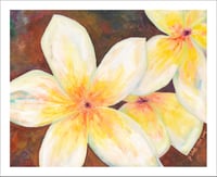 Image 1 of Print of "Yellow Plumeria"