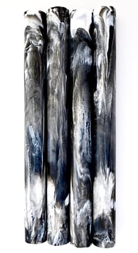 Image 2 of Roll The Bones, custom bespoke pen blanks, high pressure cured with Alumilite Resin. Bespoke ready!