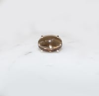 Image 1 of Smoky Quartz Dome Ring