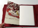 Long-stitch notebook in leather cover NEW!