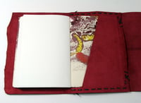 Image 4 of Long-stitch notebook in leather cover NEW!