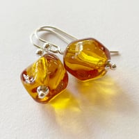 Image 1 of Topaz Faceted Earrings