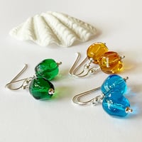 Image 4 of Faceted Emerald Earrings