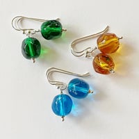Image 5 of Faceted Emerald Earrings