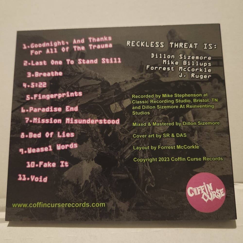 RECKLESS THREAT - GOODNIGHT - CD