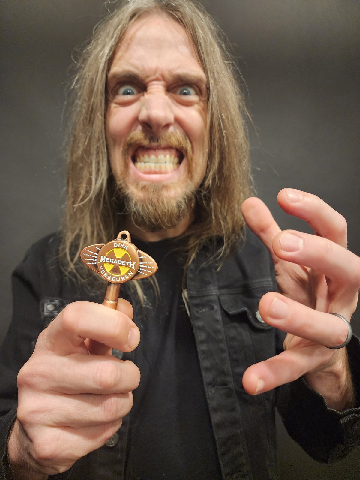 Dirk Verbeuren antique copper drum key (webstore exclusive