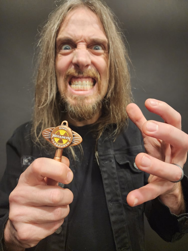 Image of Dirk Verbeuren antique copper drum key (webstore exclusive)