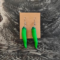 Image 4 of Chili Pepper earrings 