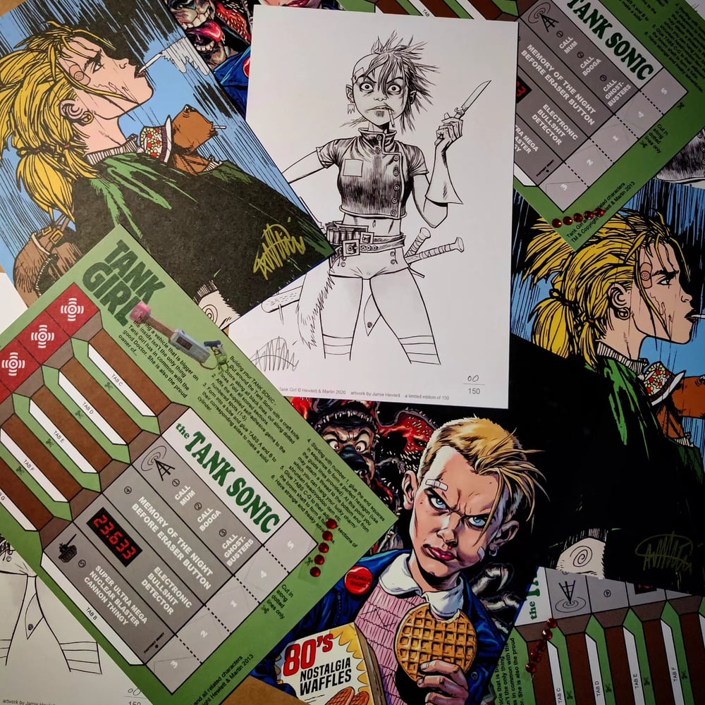 Image of TANK GIRL PICK 'N MIX - ARCHIVE GOODIES