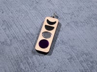 Image 1 of Moon Phase Pride Necklace v2