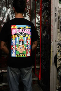 Image 1 of Underpressure X HOTDOG   „All eyes“ Shirt (black)