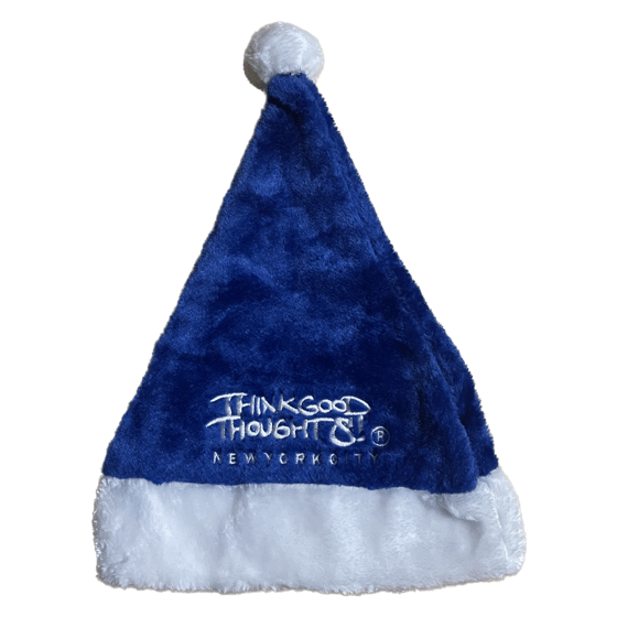 Image of Christmas Plush Hat - Blue