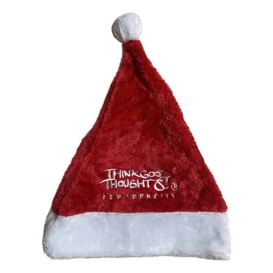 Image of Christmas Plush Hat - Red 