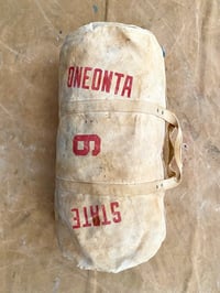 Image 1 of 50s ONEONTA STATE UNIVERSITY CANVAS BAG