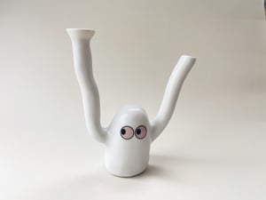 Ghost Porcelain Pipe