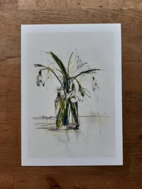 Snowdrops print