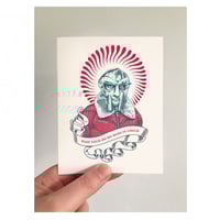 MF DOOM Icons Card - Festive Edition