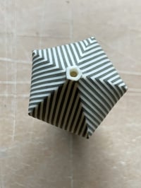Image 4 of Archive Piece : Pentagonal tapered stripe 10cm