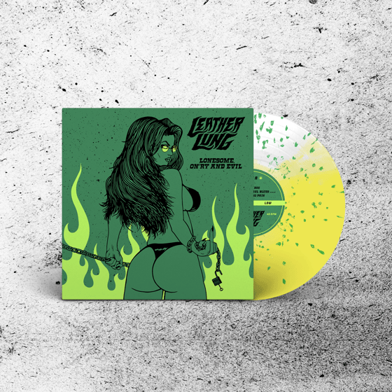Image of Lonesome, On'ry and Evil 12" LP Clear/Yellow/Green Splatter