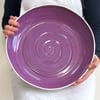 2nd: Large Rainbow Serving Dish in Thistle