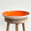 2nd: Large Rainbow Serving Dish in Tangerine