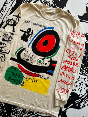 Image of HOMAGE TO MIRÓ (LONG SLEEVE)