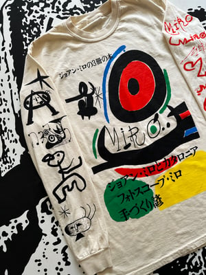 Image of HOMAGE TO MIRÓ (LONG SLEEVE)