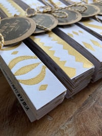 Image 1 of Paper Chain - Metallic Gold on White